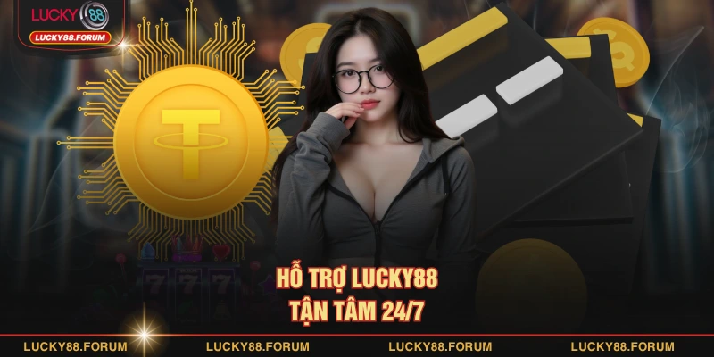 Hỗ trợ LUCKY88 tận tâm 24/7
