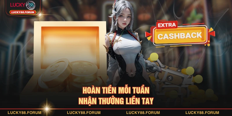 Hoàn tiền mỗi tuần nhận thưởng liền tay